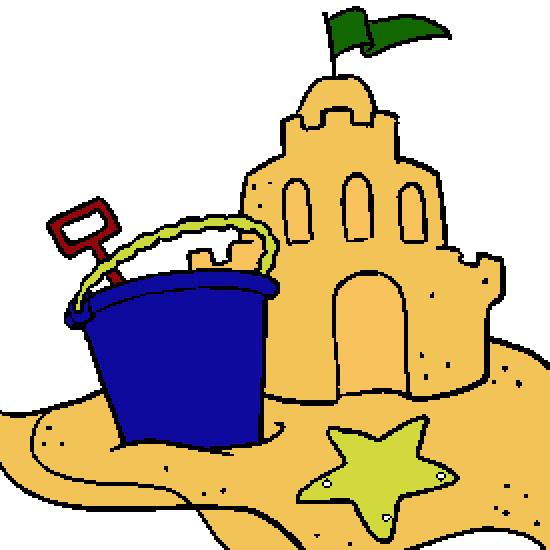 Sand Castle Drawing - ClipArt Best