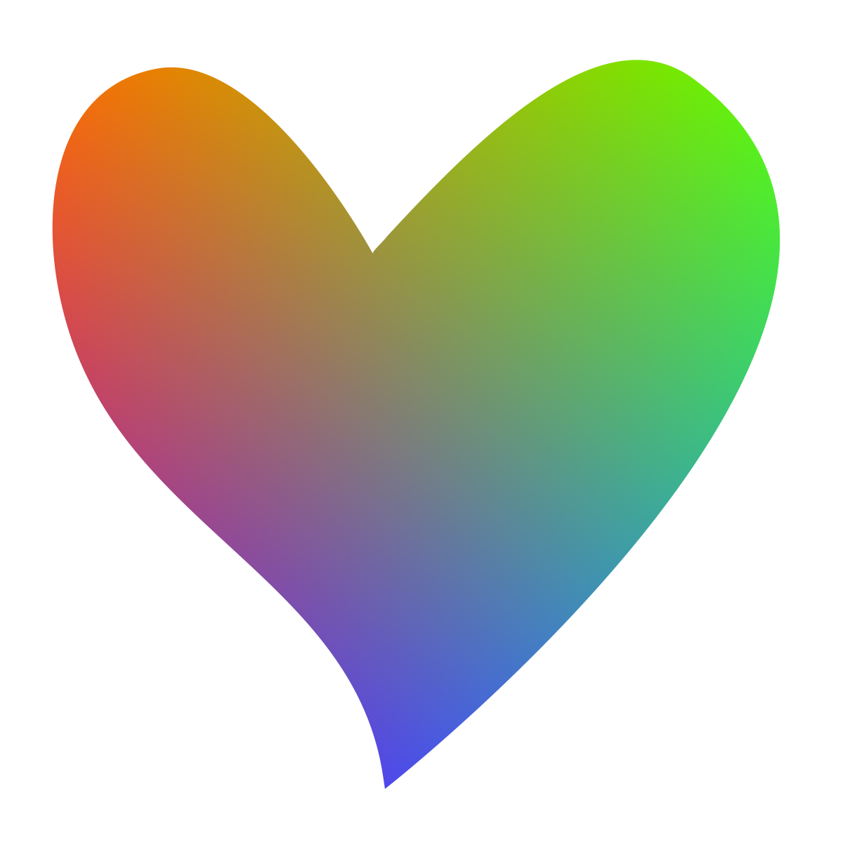 free rainbow heart clipart | Clipart Panda - Free Clipart Images