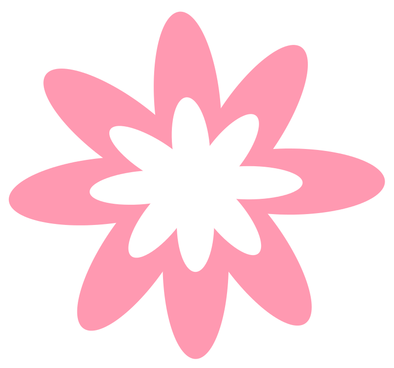 free pink flower clip art - photo #49