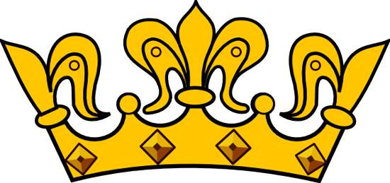 yellow crown clipart - photo #45