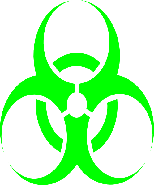 80 S Biohazard clip art - vector clip art online, royalty free ...