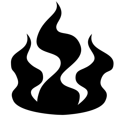 printable flame stencil - get domain pictures - getdomainvids.