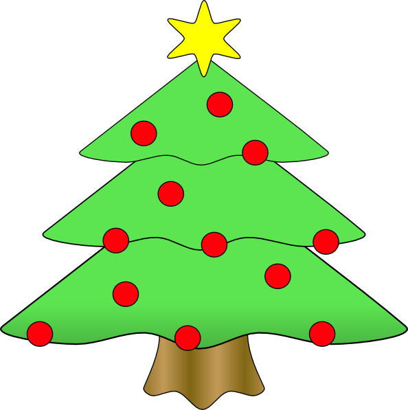 clip art animated christmas tree - photo #35