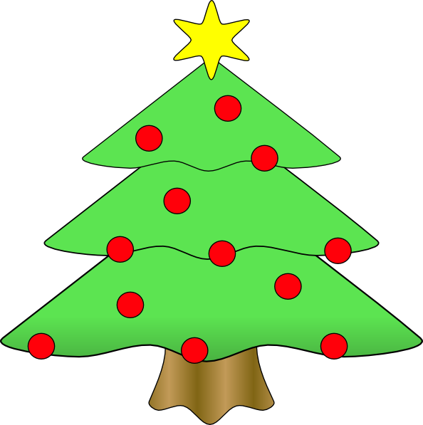 free xmas clipart tree - photo #41