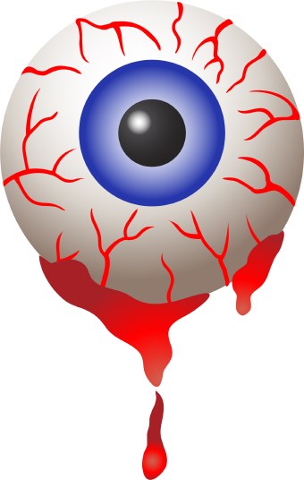 Gallery For > Bloodshot Eyeball Clipart