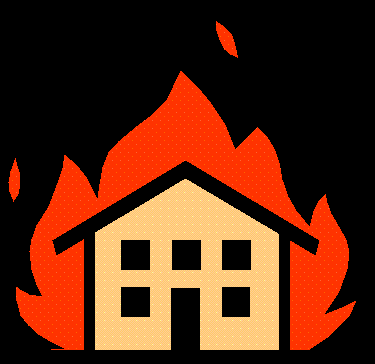 Cartoon House On Fire - ClipArt Best