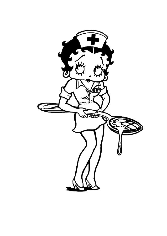 Betty Boop Nurse | betty boop tattoos | Pinterest