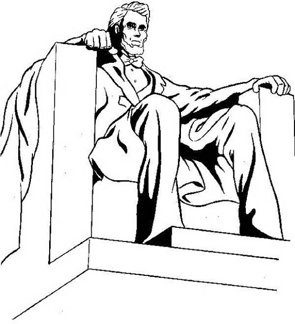 Lincoln Memorial Statue Drawing Images & Pictures - Becuo