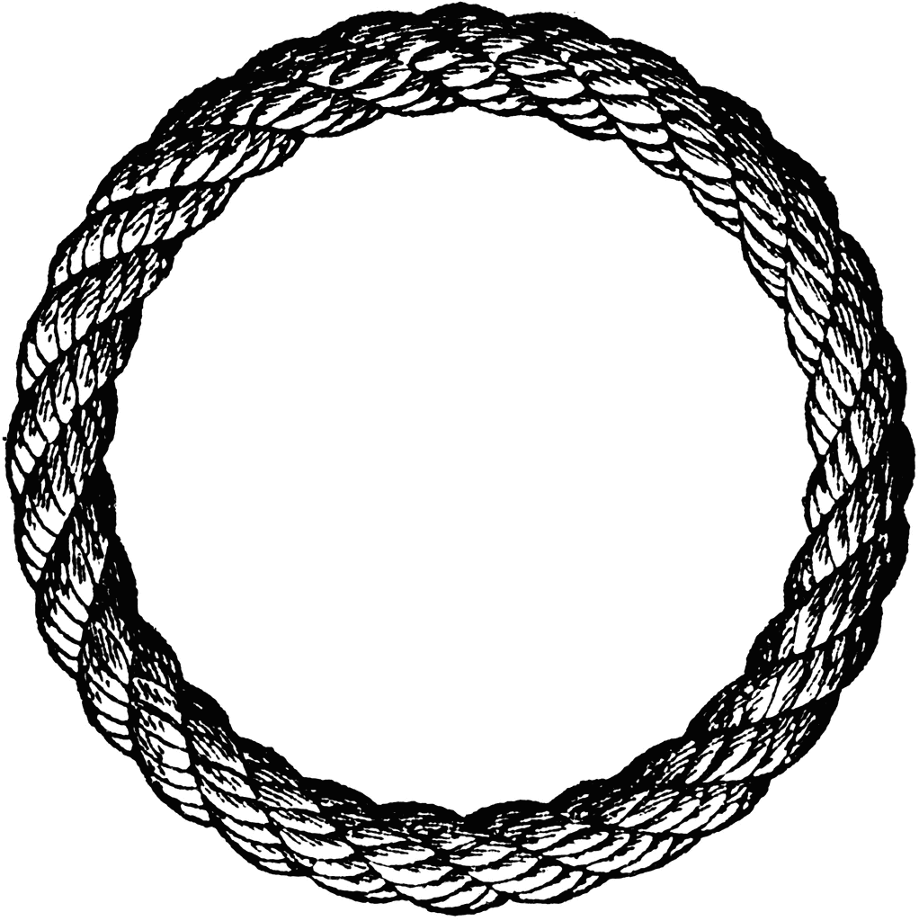 clipart rope border circle - photo #21