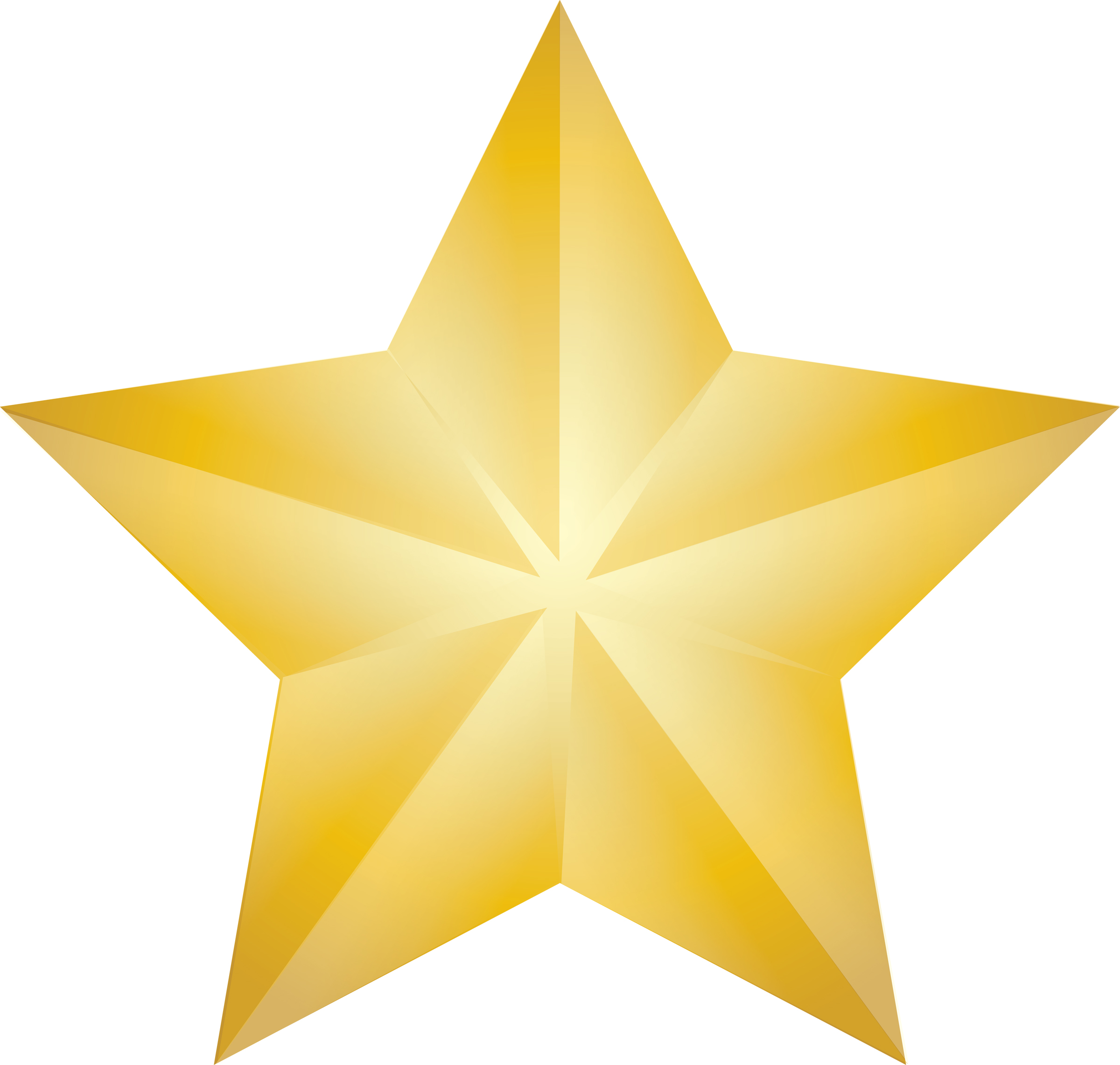 Gold star award