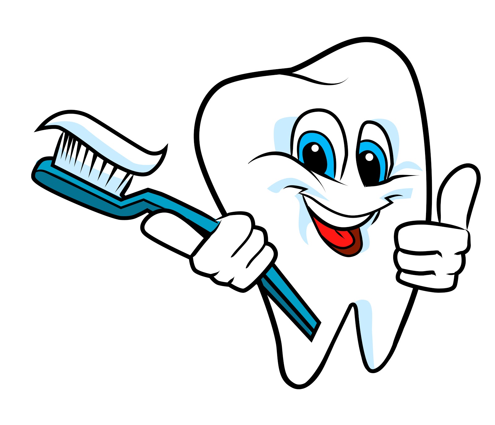 brushing teeth clipart - photo #23