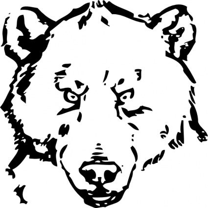 Download Bear Head clip art Vector Free