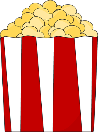 Box of Popcorn Clip Art - Box of Popcorn Image