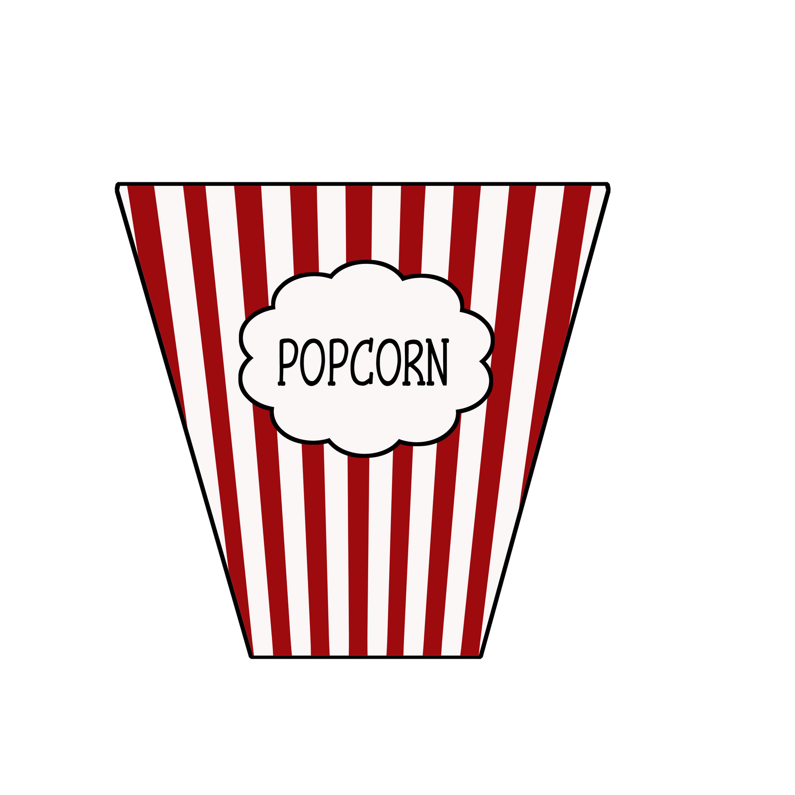 Popcorn Kernel Template Cliparts.co