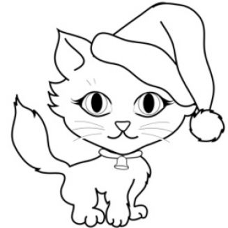Cat Clipart Black And White