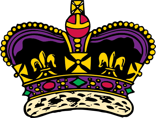 Clothing King Crown clip art - vector clip art online, royalty ...
