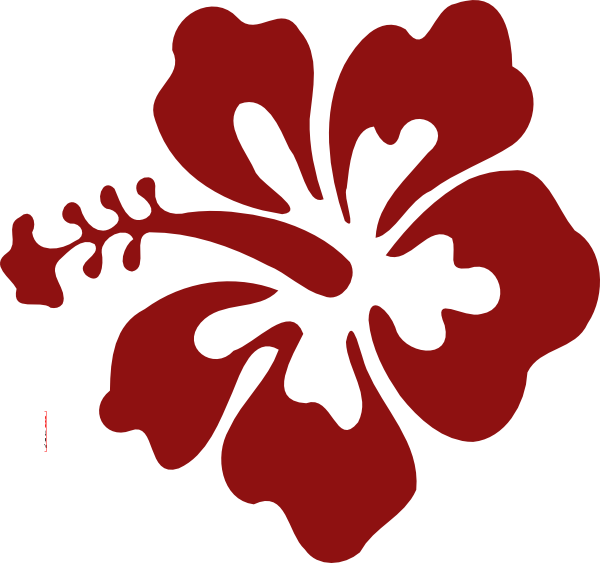 Hawaiian Flower Stencils - ClipArt Best
