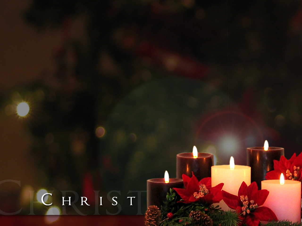 Christmas Candles - Wallpapers, Pictures, Images, Pics, Photos ...