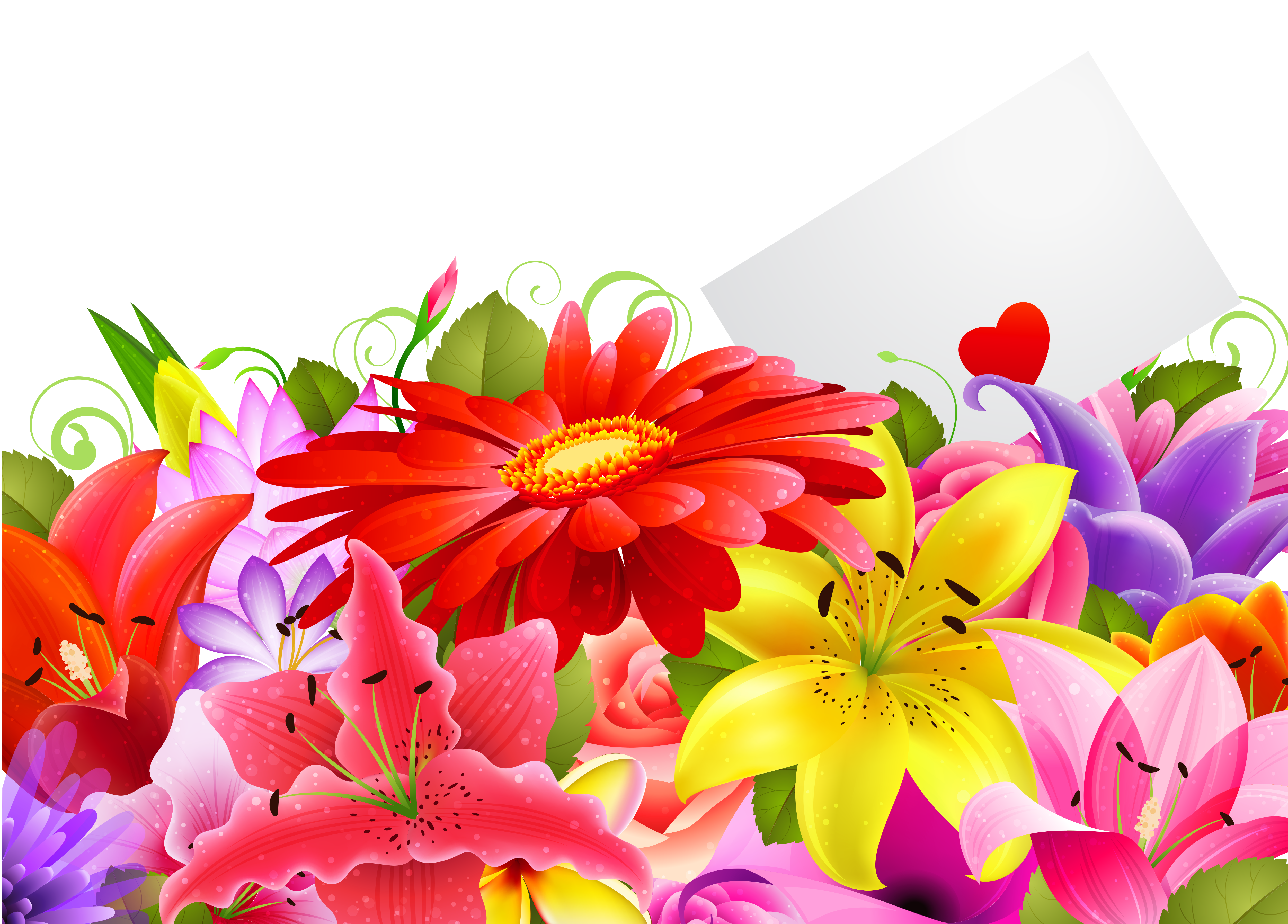 Floral Decoration PNG Clipart