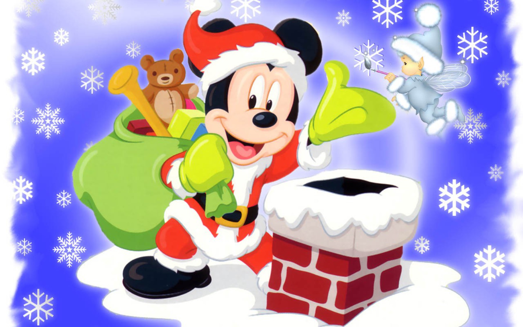 Xmas Stuff For > Disney Christmas Characters Clip Art