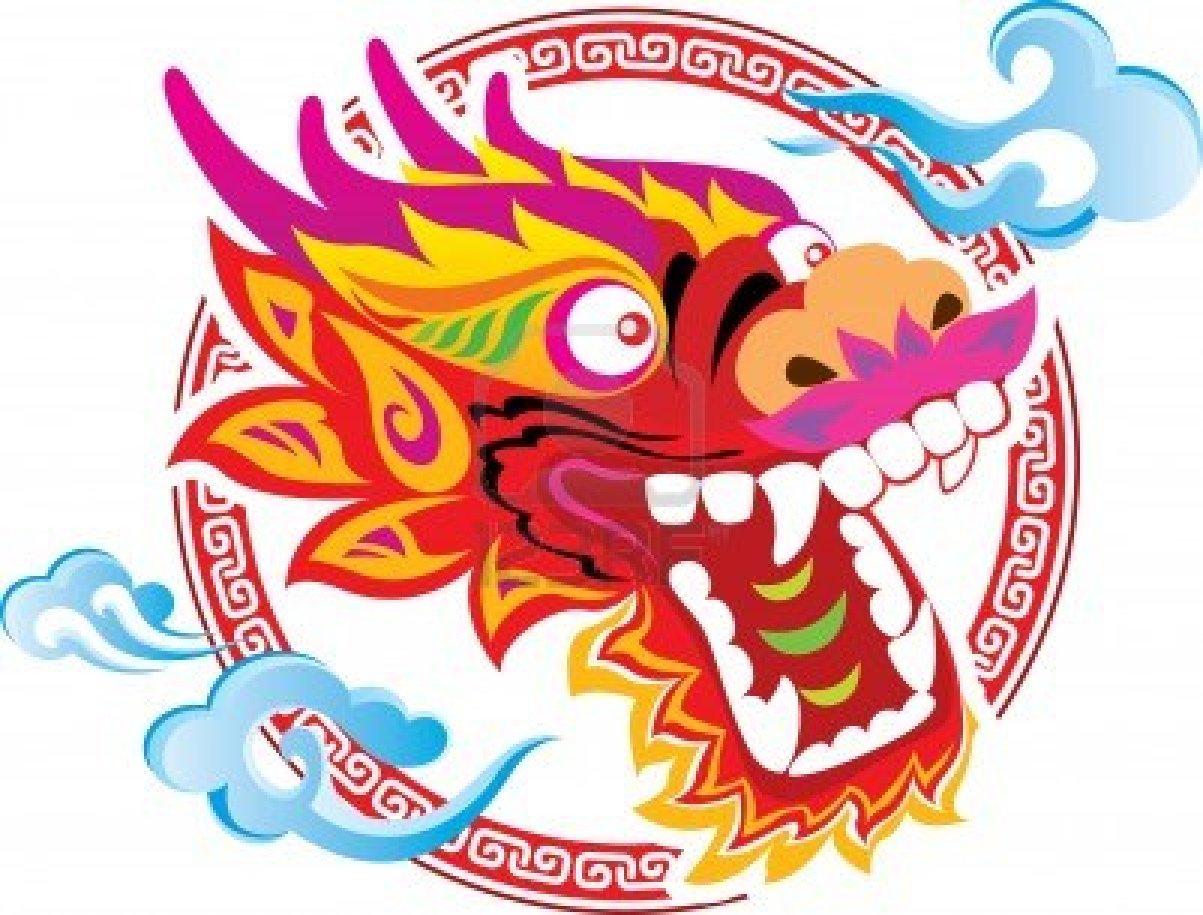 4 Chinese dragon face. | Clipart Panda - Free Clipart Images