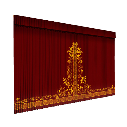 Stage Curtains 3D Model - FormFonts 3D Models & Textures