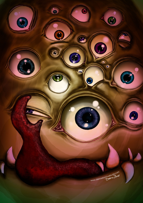 Monster Eyes on Behance