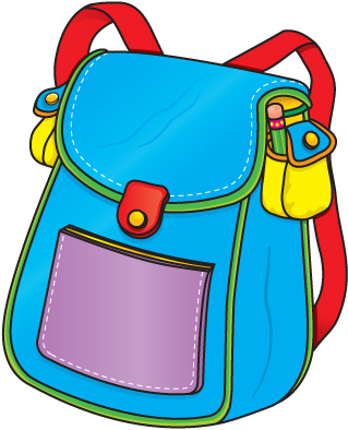 Backpack Books And Supplies Image School Stack Clipart - Free Clip ...