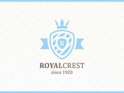 Dribbble - Royal Crest Logo Template by Oposanna