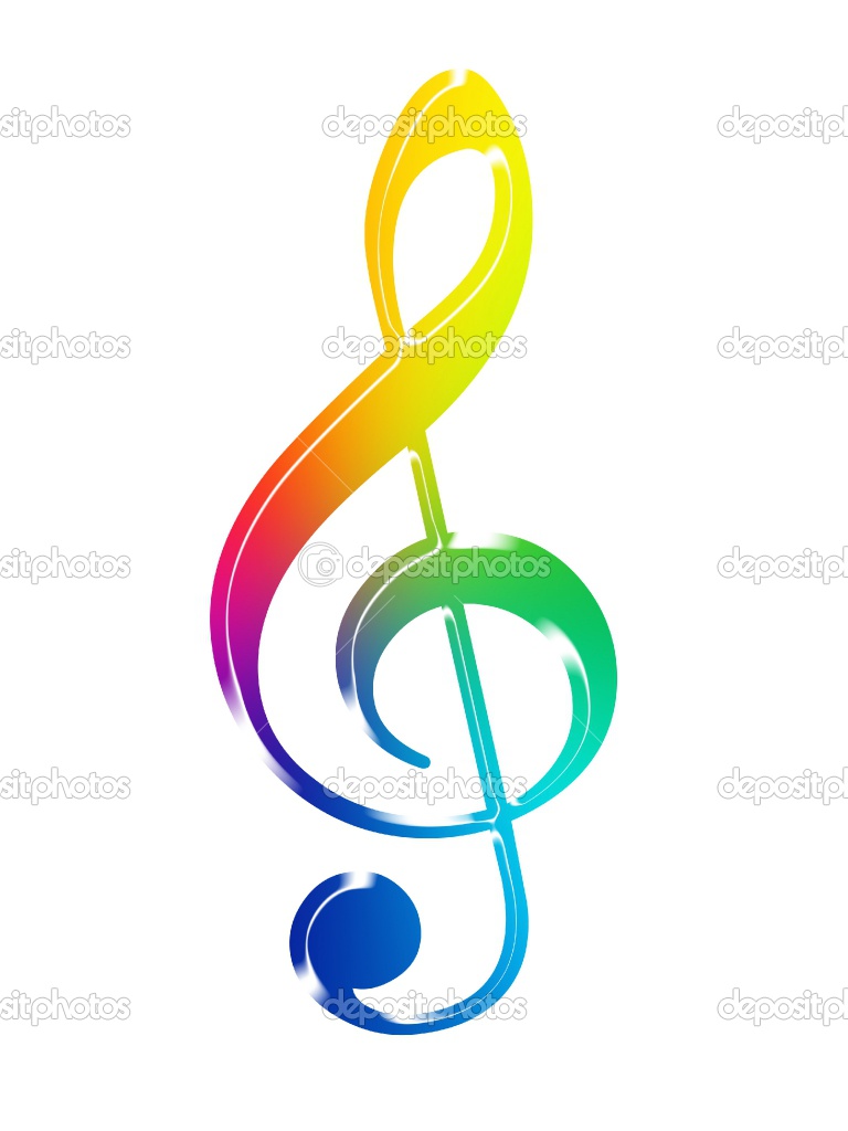 Colorful Music Notes Symbols | Clipart Panda - Free Clipart Images