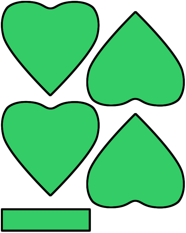 Printable Free Shamrock To Color Template Tattoo