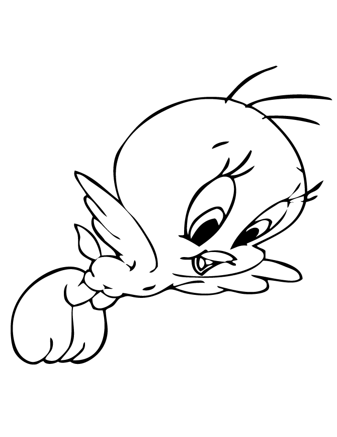 Flying Bird Coloring Pages | Cartoon Characters Coloring Pages ...