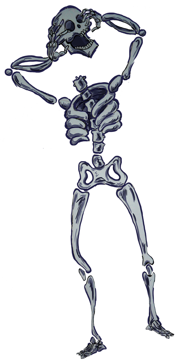 halloween skeleton clip art free - photo #33