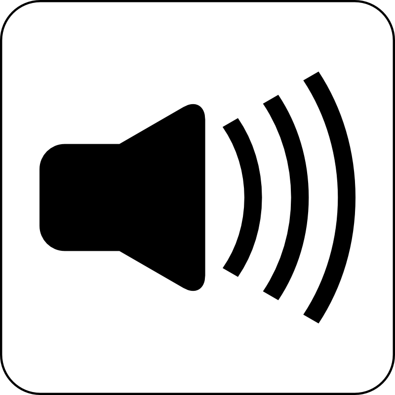 Clipart - Sound Icon