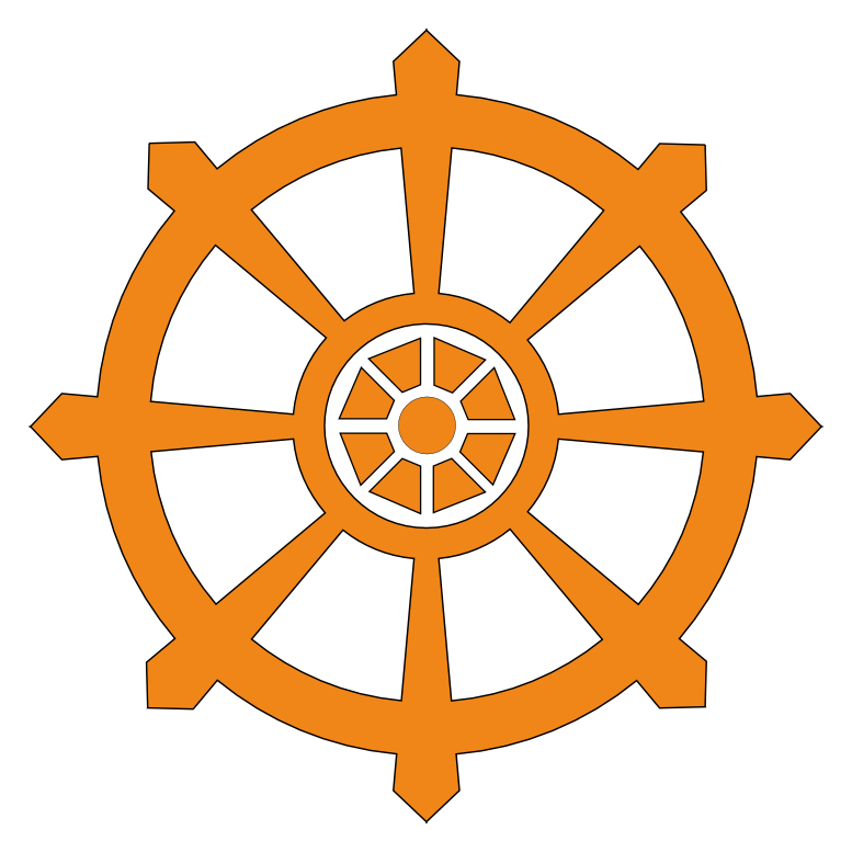 Dharma Wheel scallywag peacesymbol.org Peace Symbol Peace Sign CND ...