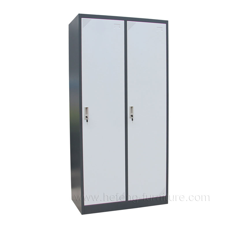 2 Door Steel School Lockers - Luoyang Hefeng Furniture