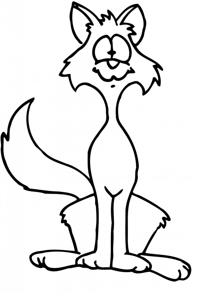 A Skinny Cat Coloring Pages Cat Coloring Pages IKids Coloring ...