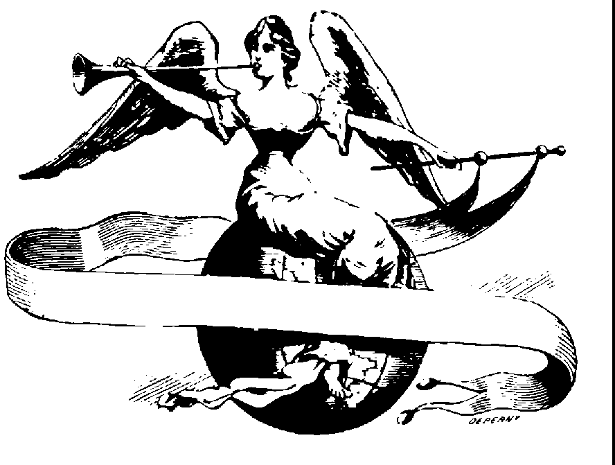 Black And White Angel Outline - ClipArt Best