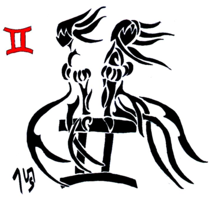 tribal zodiac II Taurus by Sakashima on deviantART