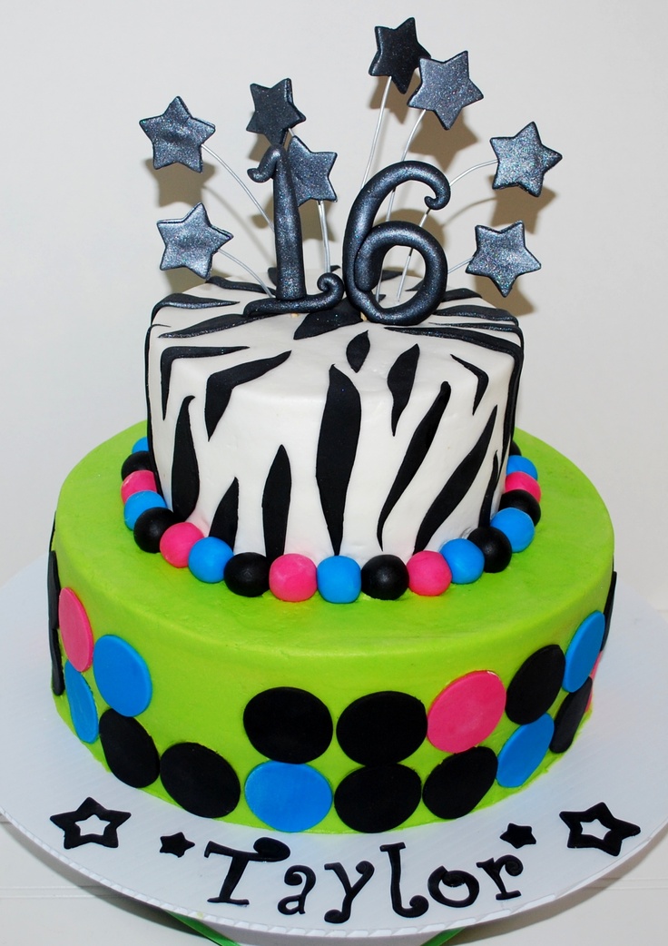 16th Birthday Cake ~ NutMeg Confections | Cakes | Pinterest