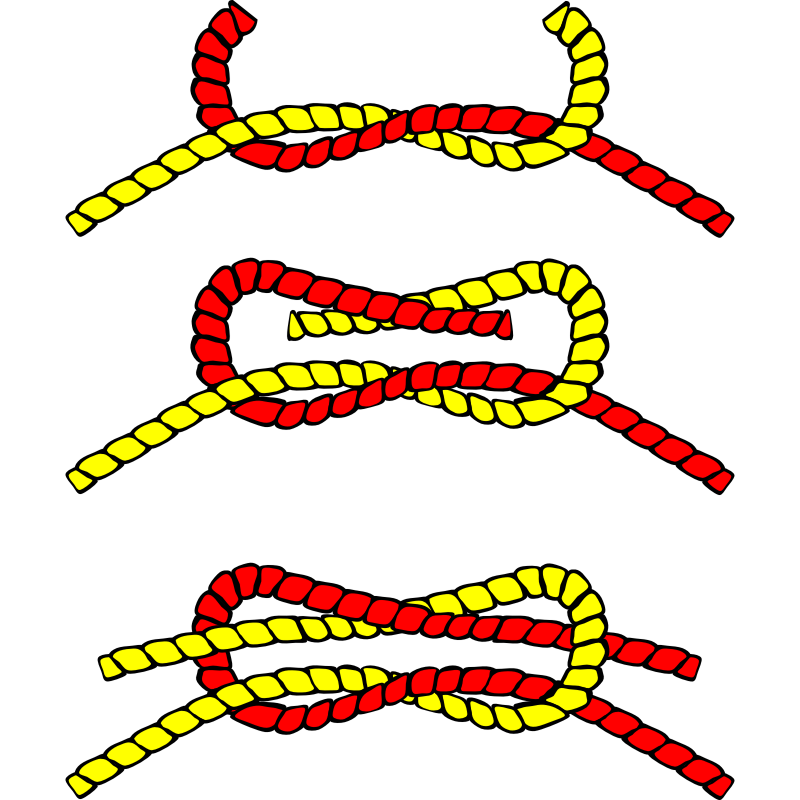 Clipart - Tying Knots