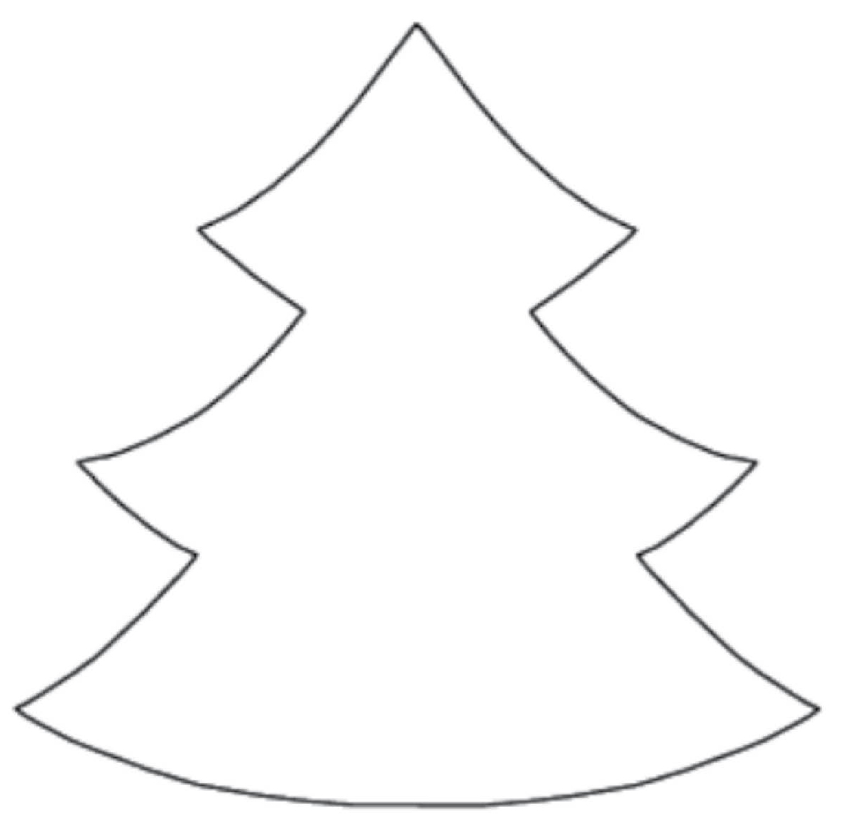 Xmas Stuff For > Christmas Tree Outline Png