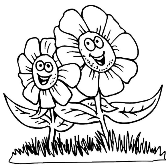 Spring Drawings For Kids Images & Pictures - Becuo