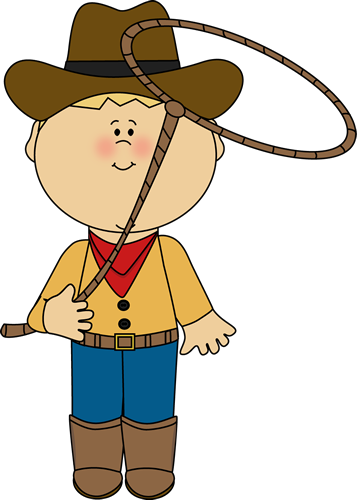 Pin Cowboy With Lasso Clip Art Image Cute Little on Pinterest