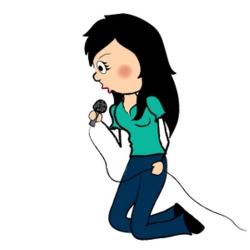 free clipart girl singing - photo #11