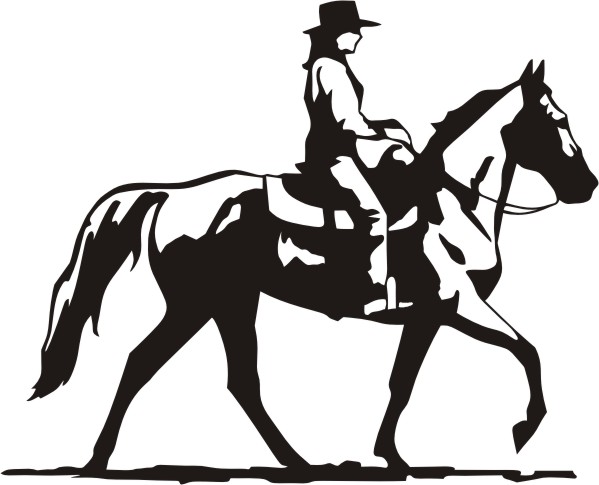 clipart horse and rider - photo #22