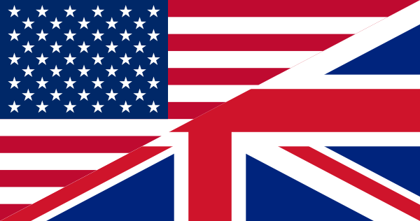 Flags Of The United States And The United Kingdom clip art ...