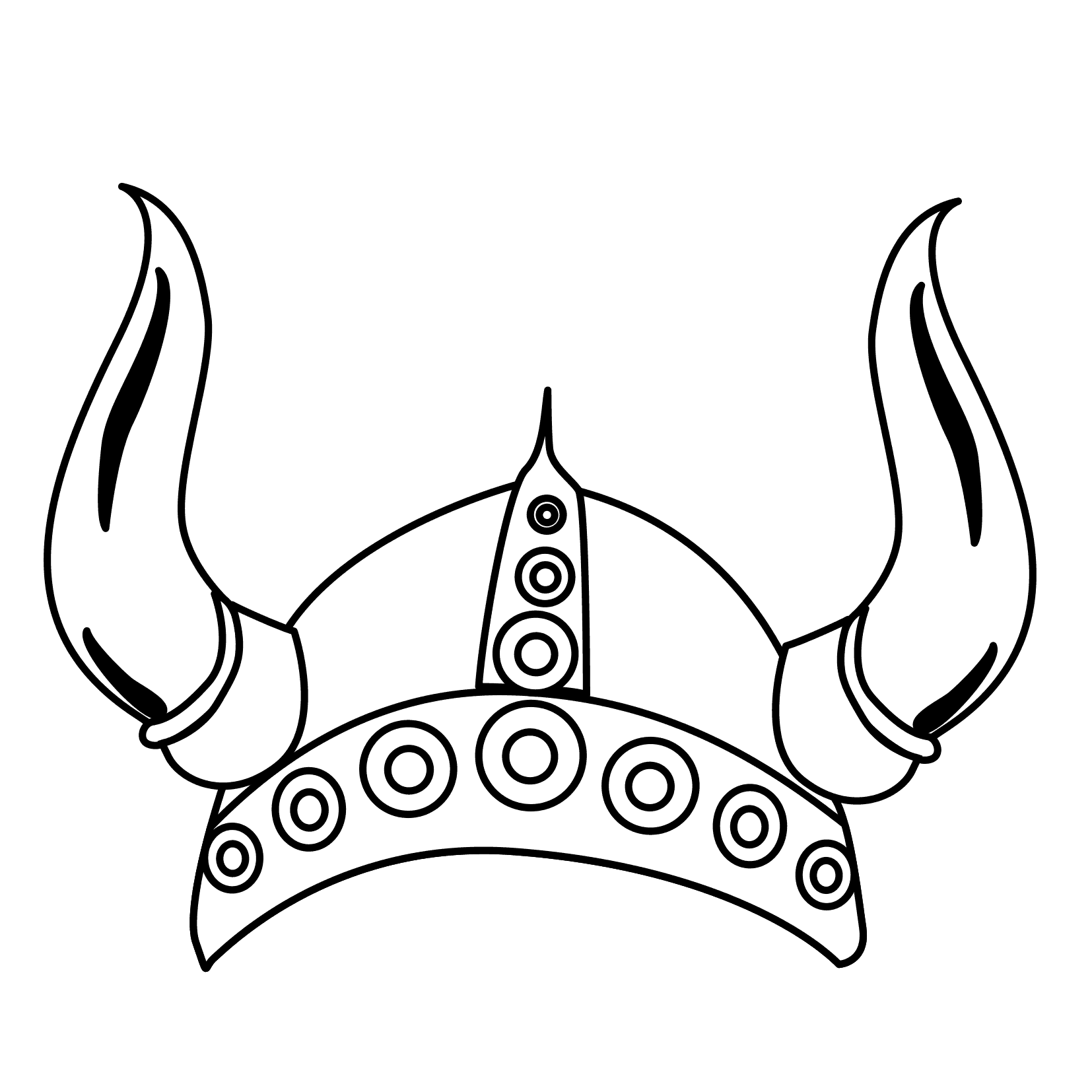 Images For > Viking Helmet Clipart