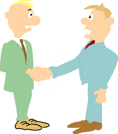 Shaking Hands Drawing - ClipArt Best