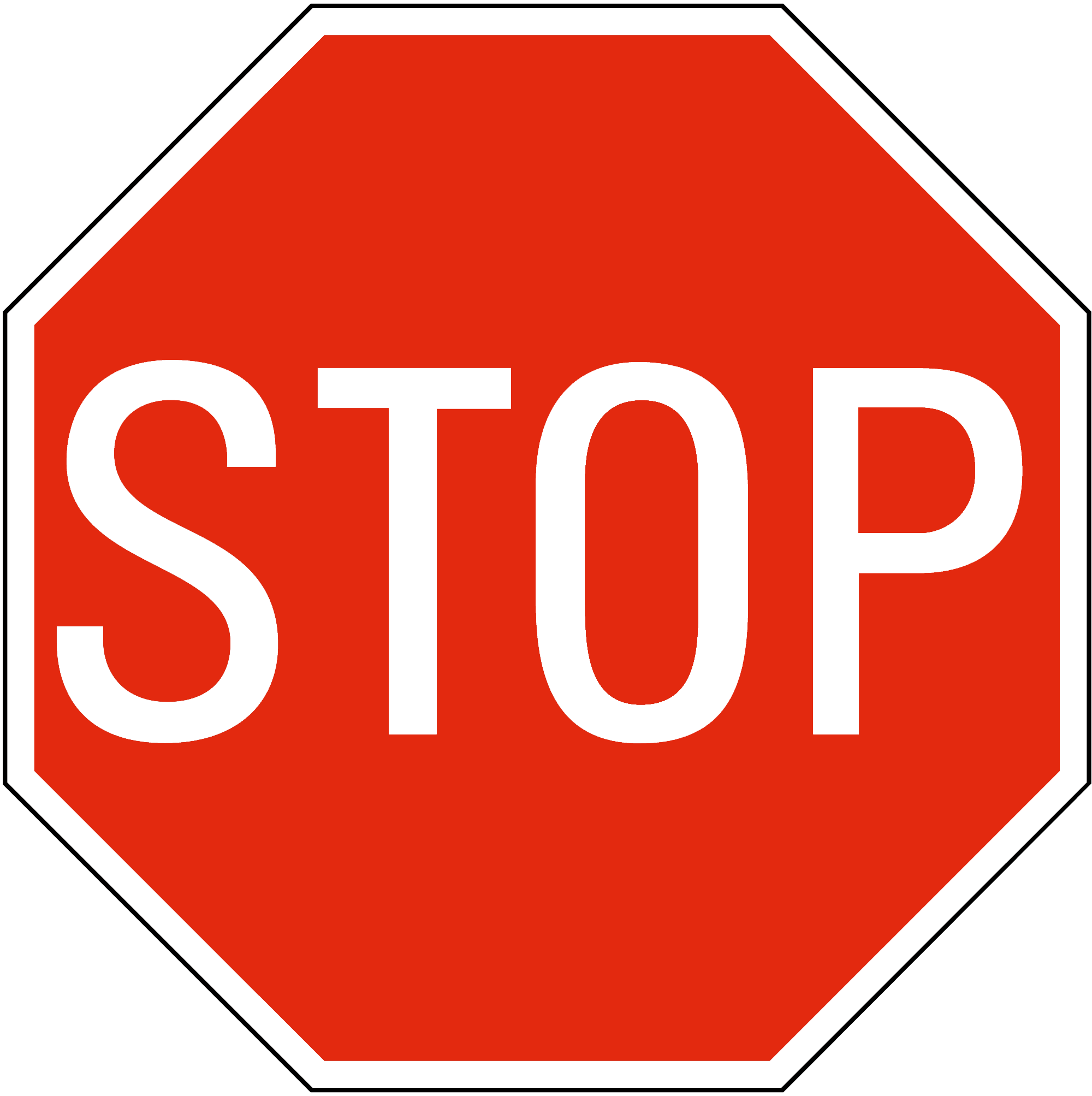 Printable Stop Sign Image Printable Word Searches